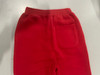 EMBER GEAR SLIM-FIT FLEECE JOGGER SWEATPANTS UNISEX - SIZE: SMALL - RED New