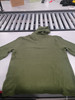 BLUE ICE WAFFLE KNIT HOODED SWEATER - SIZE: MEN M - OLIVE