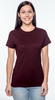 HANES SL04 LADIES' PERFECT-T T-SHIRT - SIZE: 3XL - MAROON