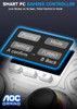 AOC PC Controller — Wireless Controller Compatible PC, Switch, Switch 2/2, iOS