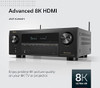 DENON AVR-X2800H 7.2-CHANNEL HOME THEATER RECEIVER WITH DOLBY ATMOS® - BLACK