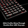 LEMOKEY X5 Wired Gaming Mechanical Keyboard Windows/Linux - RED/BLACK