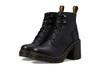 27613001 DR. MARTENS WOMENS JESY 6 TIE BOOT BLACK SENDAL SIZE W11