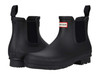 MFS9116RMA HUNTER MEN'S ORIGINAL CHELSEA RAIN BOOTS SIZE 10 BLACK