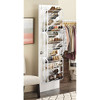 WHITMOR OVER THE DOOR SHOE RACK, 36 PAIR - WHITE