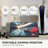 VIEWSONIC 17" FHD IPS PORTABLE GAMING MONITOR 144HZ AMD FREESYNC - BLACK