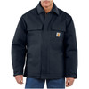 0C0003 Carhartt Men's LOOSE Fit FIRM Duck Insulated Coats DARK NAVY 2XT Tall