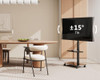 FITUEYES Rolling TV Stand for 19 to 43 Inch LCD LED Flat/Curved Panel Screen TVs