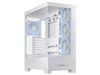 ASUS A31 PLUS White ATX Case offers a panoramic glass design, supports 360mm
