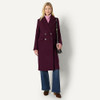 Amazon Essentials Women's Demi's Pick Double-Breasted Wool Blend Longline Coat
