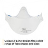 3M AURA N95 PARTICULATE RESPIRATOR MASK 20 PER BOX 9205+-20 - WHITE New