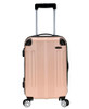 Rockland London Hardside Spinner Wheel Luggage, Champagne, Carry-On 20-Inch New