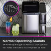 GE PROFILE OPAL 1.0 NUGGET ICE MAKER COUNTERTOP PEBBLE ICE MAKER STAINLESS STEEL