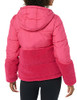 AXESSORIES WOMEN'S FULL-ZIP SHERPA FLEECE JACKET HOT PINK SIZE XL New