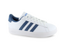ADIDAS GRAND COURT 2.0 - SIZE: MEN 9 (AU/UK M7.5) - WHITE/BLUE New