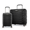 SAMSONITE STRYDE 2 HARDSIDE EXPANDABLE WITH DOUBLE SPINNER WHEELS 2PC - BLACK
