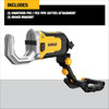 DEWALT IMPACT CONNECT PVC/PEX CUTTER WITH BRACE BRACKET DWAPVCIR - YELLOW/BLACK New