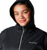 COLUMBIA WOMEN'S SWITCHBACK II LINED LONG JACKET - WOMEN M - BLACK New