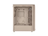 ASUS ProArt PA401 Wood Edition Beige ATX case features a tempered glass panel,