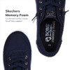 BOBS FROM SKECHERS WOMEN'S BOBS B CUTE SHOE WIDE NAVY SIZE 7.5