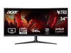 Acer Nitro 34 inch Ultrawide QHD 2K 1440P 240Hz with AMD FreeSync Premium (AMD