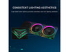 ASUS Prime MR120 ARGB fan black single pack, 28mm extra-thick frame, quiet,