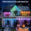 BRIGHTEVER 150FT PERMANENT OUTDOOR LIGHTS FOR HOUSE
