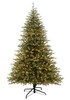 SANTA'S WORDSHOP SANTA'S WORK 7.5 FT. PRE-LIT PE BALSAM FIR TREE - GREEN