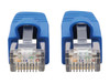 Tripp Lite Cat6a 10G-Certified Snagless F/UTP Network Patch Cable (RJ45 M/M),