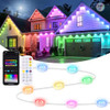 BRIGHTEVER PERMANENT OUTDOOR LIGHTS, 105FT SMART RGBIC, 50 LED, IP65 - WHITE