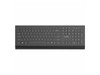 Rocstor Premium Combo Keyboard & Mouse - Wireless RF 2.40 GHz Keyboard - Black -