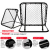FRANKLIN SPORTS BASKETBALL REBOUNDER PASS BACK TRAINING AID 92499X - BLACK