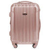 KENSIE 20" "ALMA" CARRY-ON TSA-LOCK SPINNER LUGGAGE TD-57920 - ROSE GOLD New