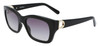 SALVATORE FERRAGAMO SF1012SL SUNGLASSES - SIZE 53 - 19 - 140 - BLACK