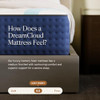 DreamCloud Premier 13" Cal King Mattress - Luxury Gel Memory Foam White/Blue