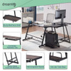 DREAMLIFY L-SHAPE COMPUTER DESK HOME OFFICE DESK - BLACK