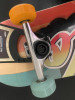 REDO SKATEBOARD CO. 31" STANDARD SKATEBOARD - POPSICLE GRAFFITI