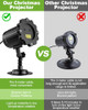 ECOHDT Brighter Christmas Projector Lights Outdoor, Light Projector, Holiday