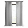EXCLUSIVE FABRICS & FURNISHINGS ITALIAN FAUX LINEN CURTAINS 50X96, 1 PC, DW New