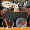 Back Seat Extender & Dog Car Seat Cover Detachable Hard Bottom Supports 300lb