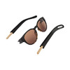 Vicerays SG MBLK/TORT Mirror Lens, Matte Black/Tortoise