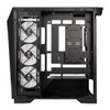 INWIN PRISM MID TOWER GAMING CHASSIS SUPPORTS ATX MINI-ITX 120MM FANS - BLACK