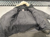SPIRE BY GALAXY JACKET QUILTED PUFFER FAUX FUR SIZE: WOMEN LARGE - GUNMETAL New