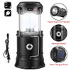 TNYZEO LED CAMPING LANTERN LED LANTERNS SUITABLE SURVIVAL KITS HURRICANE - BLACK