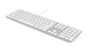 MATIAS WIRED ALUMINUM KEYBOARD WITH NUMERIC KEYPAD FOR MAC - SILVER
