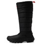 HUNTER WOMEN'S INTREPID TALL SNOW BOOT SIZE 8 BLACK