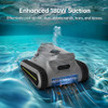NEXTREND CORDLESS POOL VACUUM FOR ABOVE GROUND POOL - GRAY