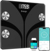 BVEIUGN BODY COMPOSITION ANALYZER DIGITAL BATHROOM SMART SCALE LED - GRAY/BLACK