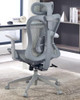 AMSEATEC Ergonomic Office Desk Chair Comfortable Gaming Chair - Gray