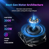 MINOR SONIC MINORSONIC AIO CPU COOLER 360MM AIO HIGH-SPEED CERAMIC PUMP - BLACK